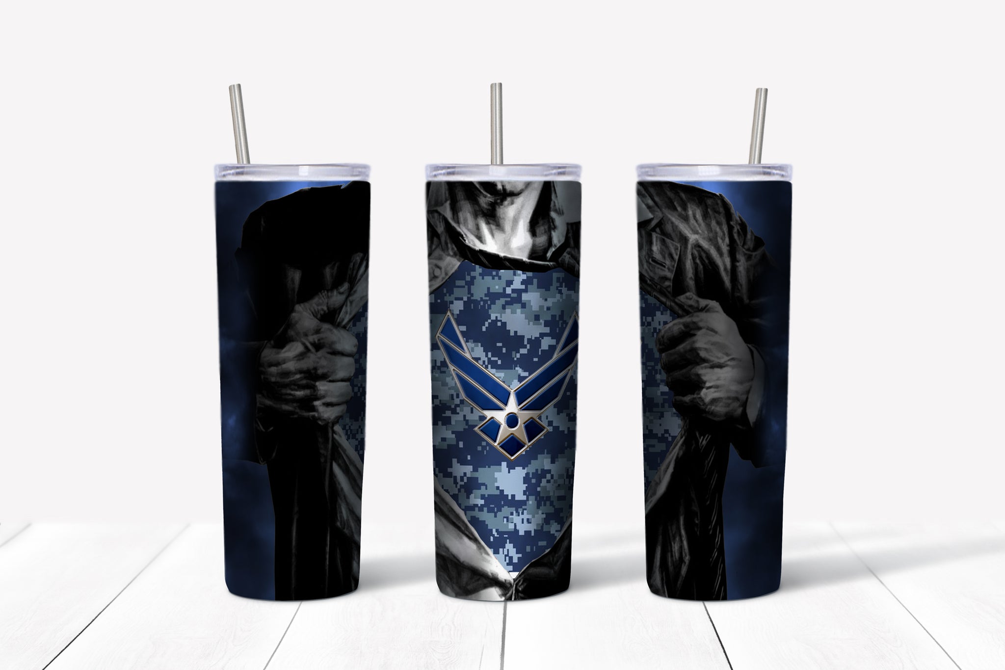 Air Force Superman Tumbler
