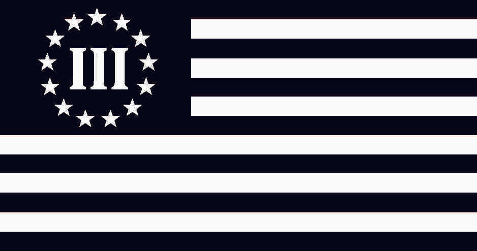 American Flag 3%
