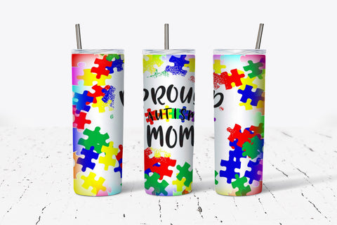 Autism Mom 20oz Tumbler
