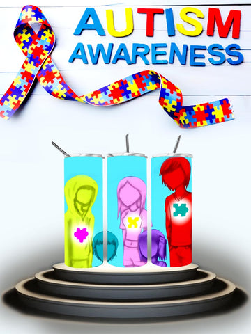 Autism People Tumbler