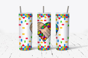 Autism Understanding and Acceptance Tumbler