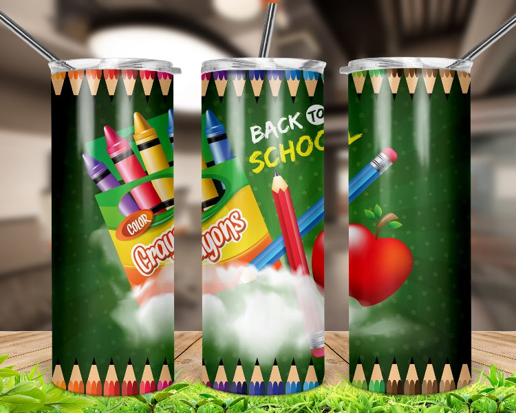 Back to School 5 20oz Tumbler