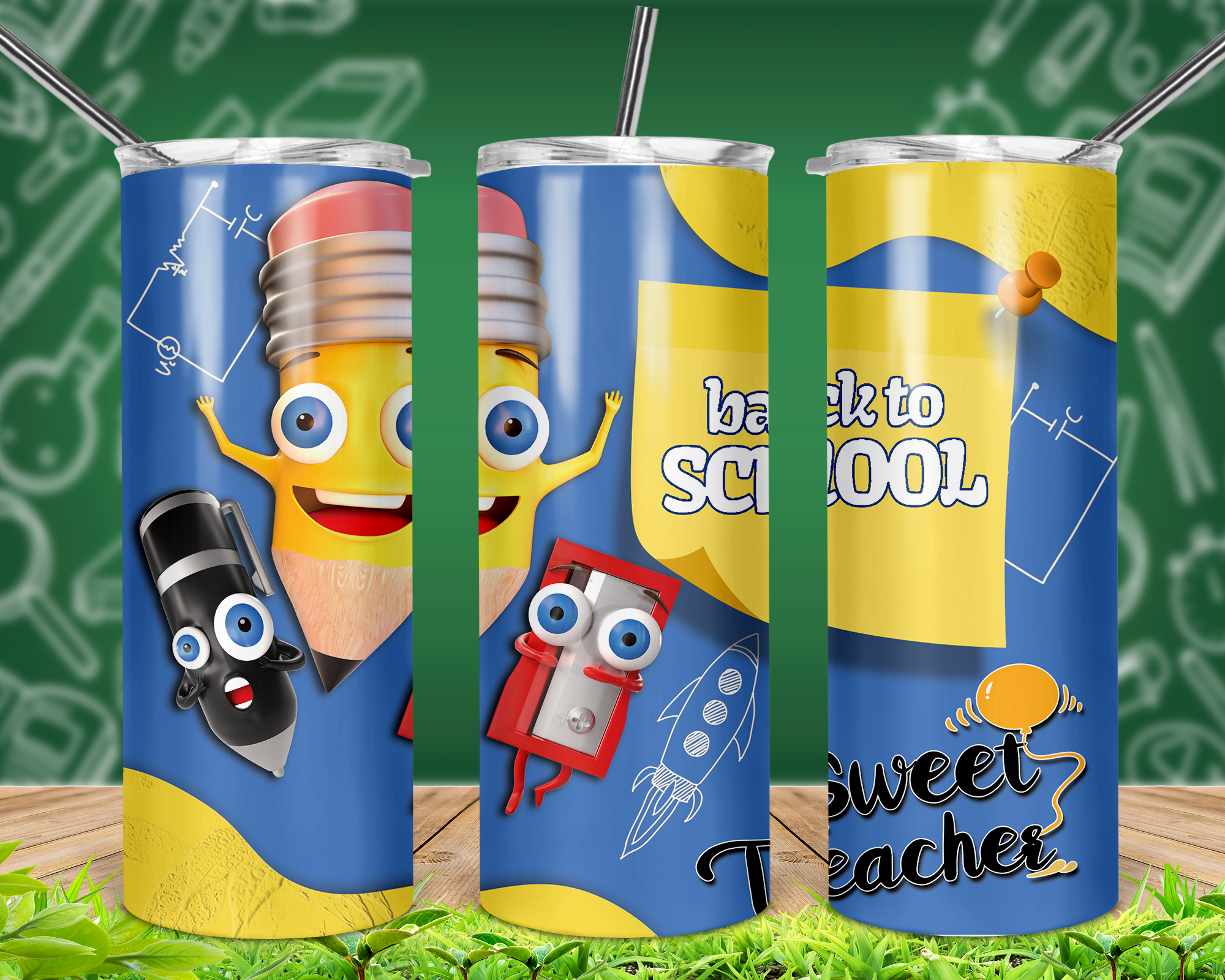 Back to School Sweet Teacher 20oz Tumbler
