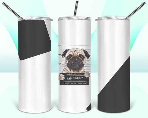Bad Puggy 20oz Tumbler