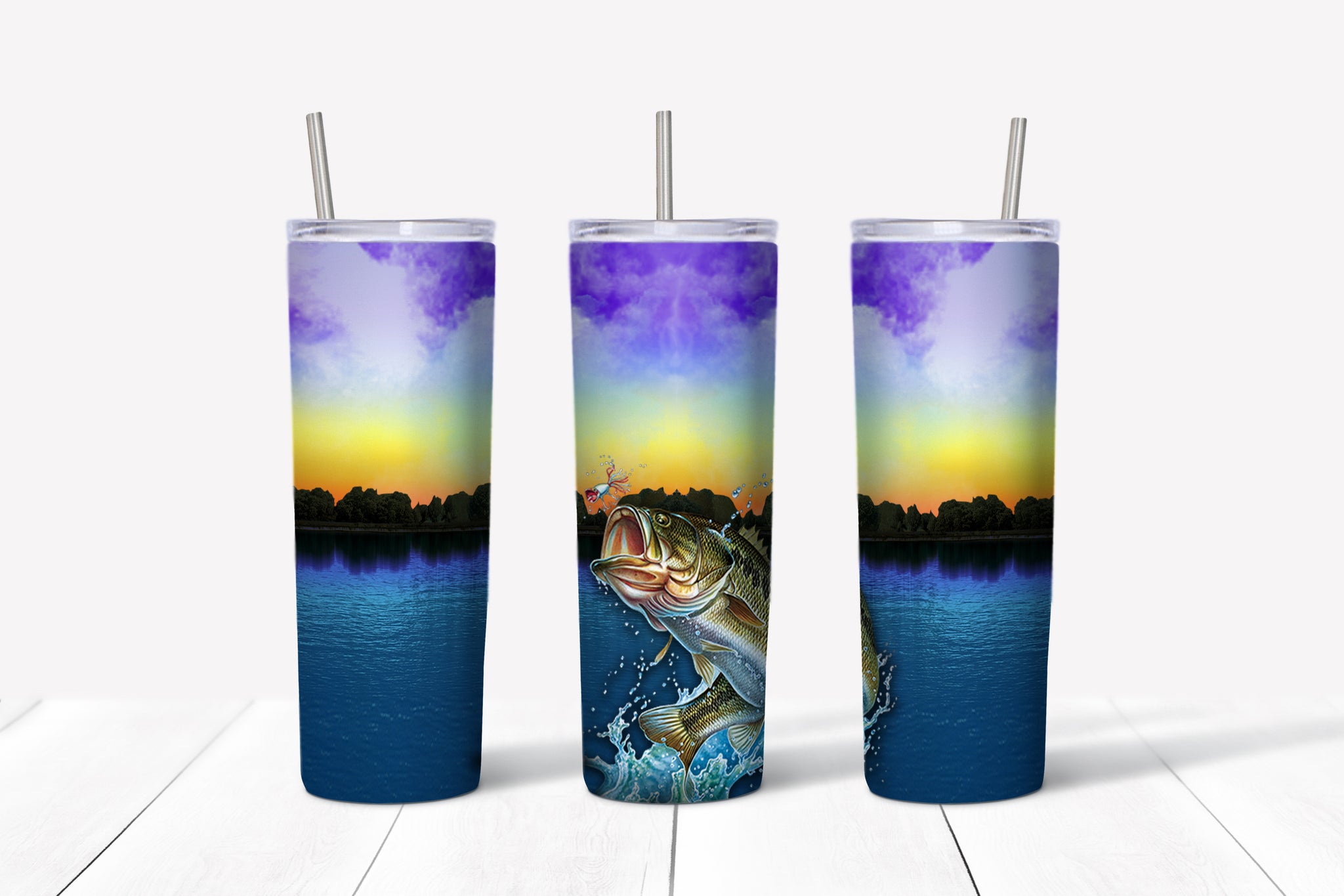 Bass Fishing 20oz Tumbler
