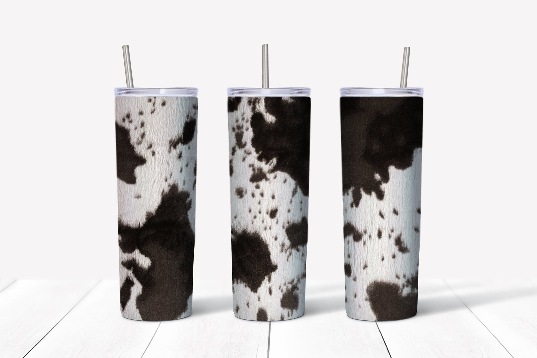 Black Cow Hide Tumbler