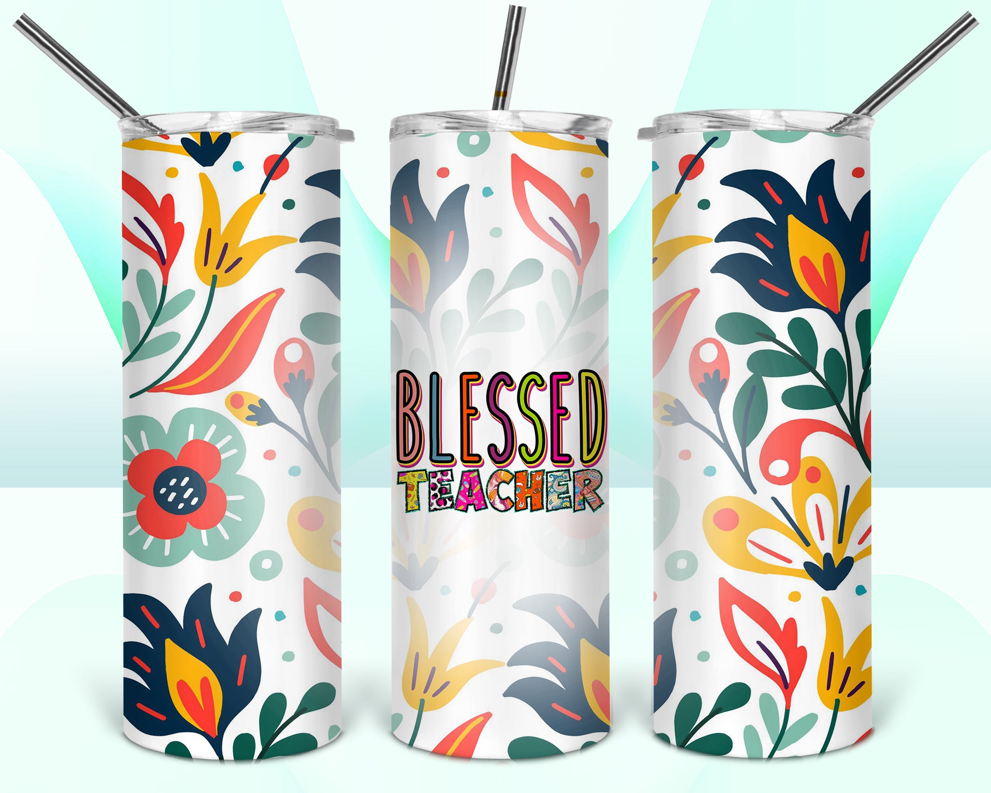 Blessed Teacher 1 20oz Tumbler
