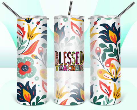 Blessed Teacher 1 20oz Tumbler