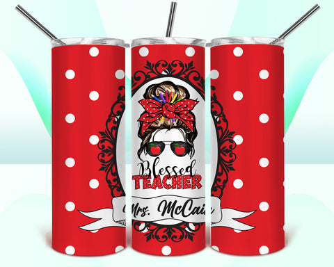 Blessed Teacher 3 20oz Tumbler