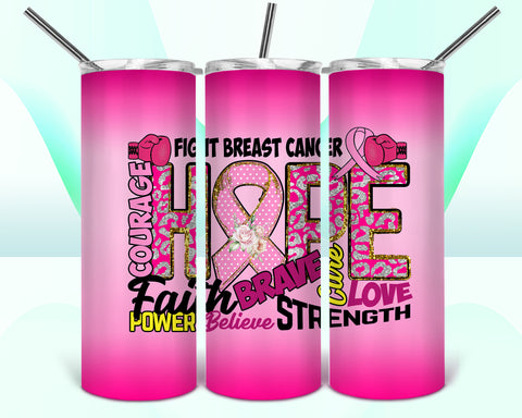 Breast Cancer Awareness 20oz Tumbler