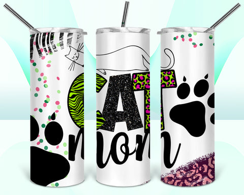 Cat Mom 20oz Tumbler