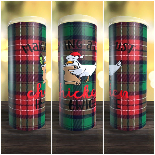 Chicken It Twice 20oz Tumbler