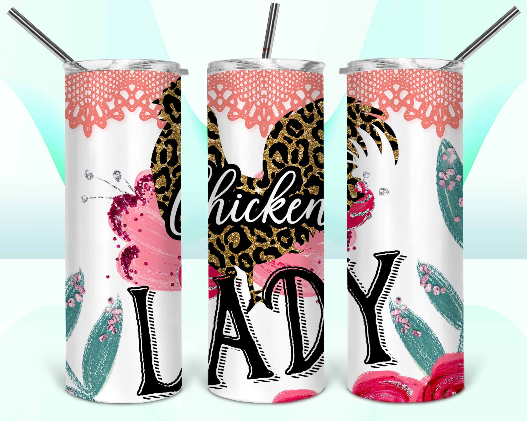 Chicken Lady 4 20oz Tumbler