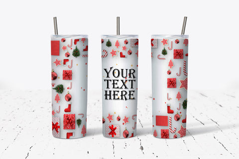 Christmas 3 20oz Tumbler