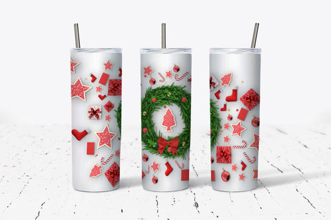 Christmas 5 20oz Tumbler