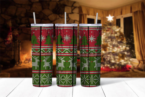 Christmas Sweater 20oz Tumbler