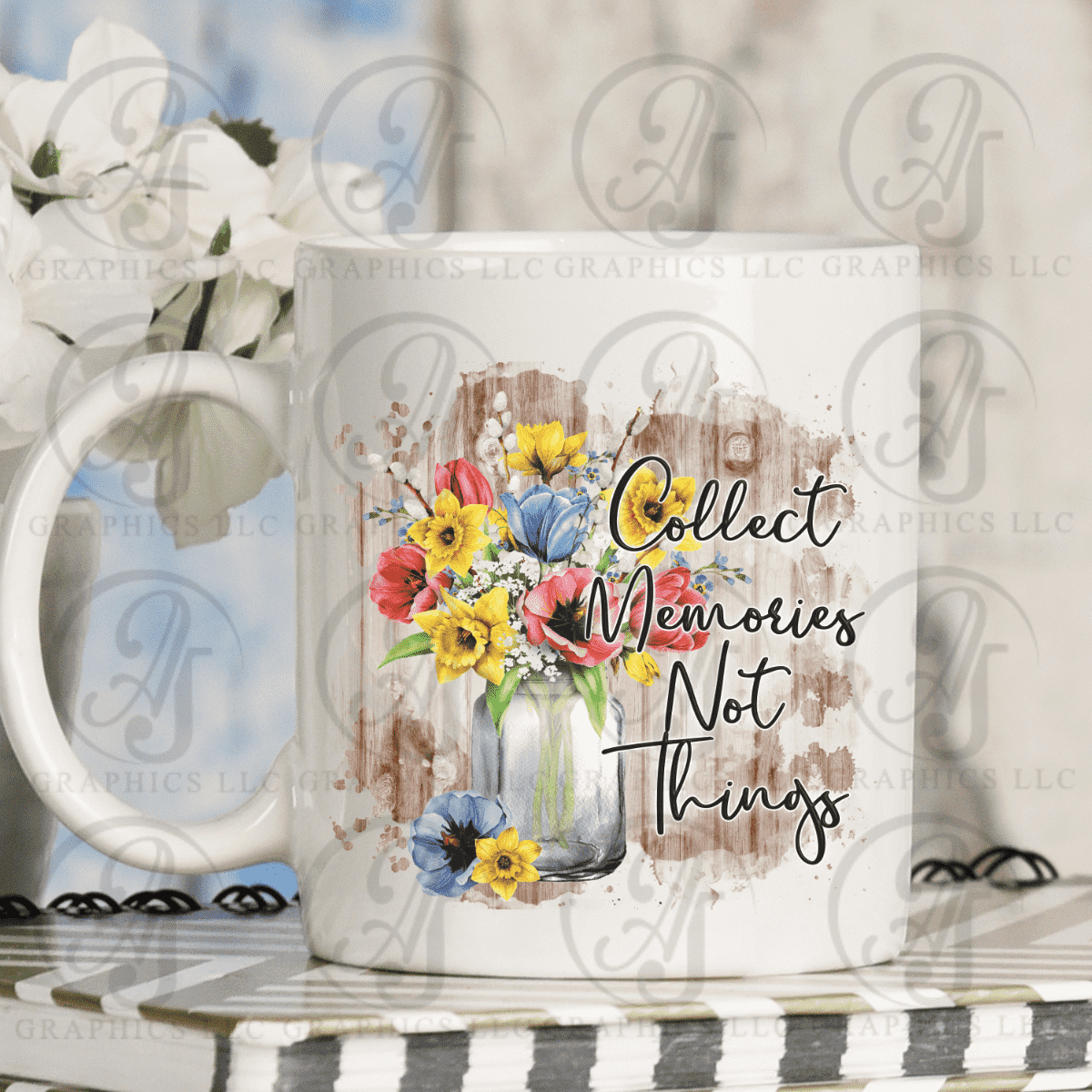 Collect Memories Not Things Coffee Mug