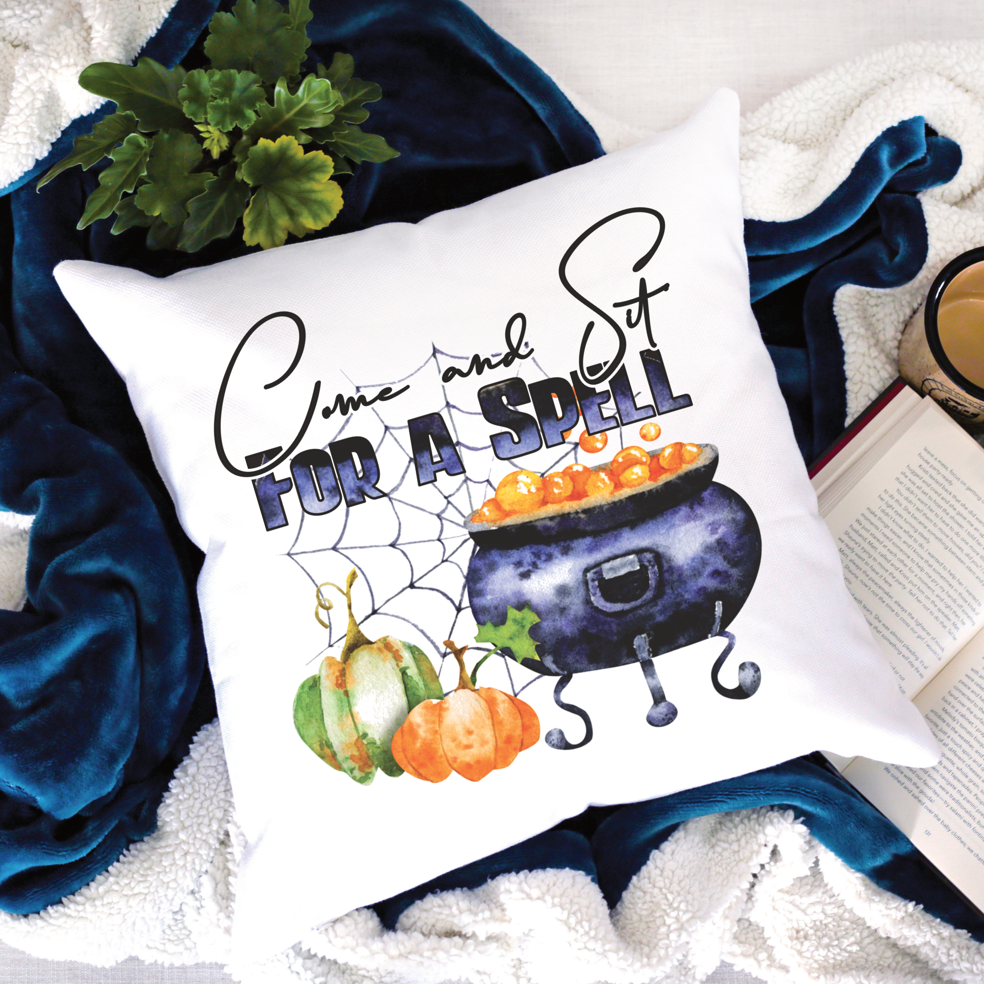 Come and Sit for a Spell Pillow