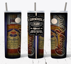Cornhole Liquor 20oz Tumbler