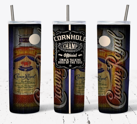 Cornhole Liquor 20oz Tumbler