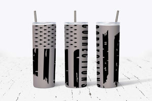 Corrections American Flag Tumbler