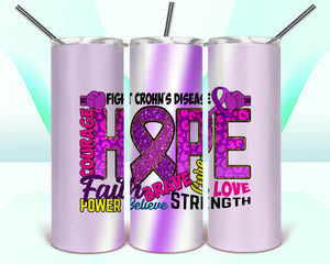 Crohns Awareness 20oz Tumbler