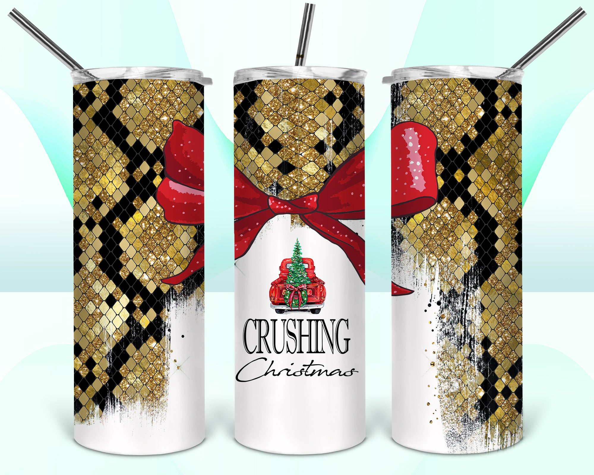 Crushing Christmas 20oz Tumbler