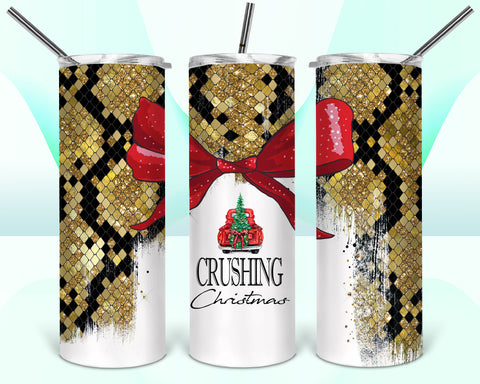 Crushing Christmas 20oz Tumbler