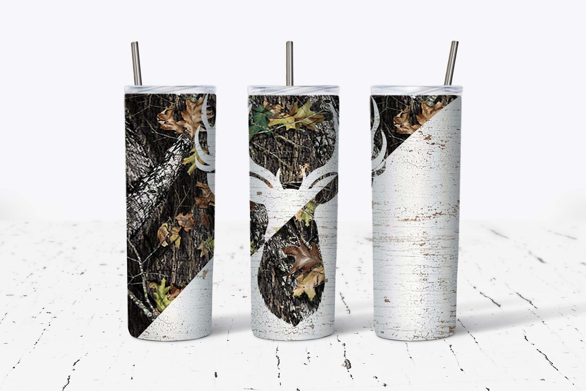 Deer Hunting 3 20oz Tumbler