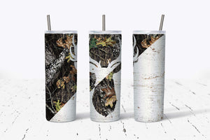 Deer Hunting 3 20oz Tumbler