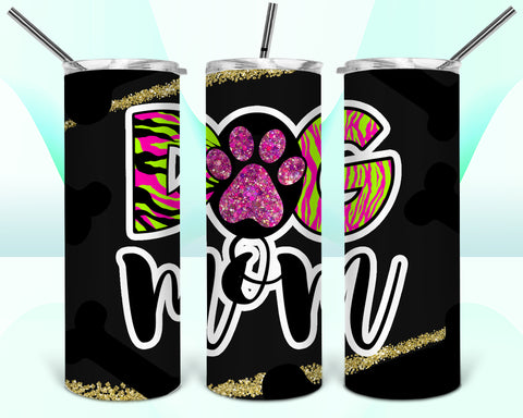 Dog Mom 2 20oz Tumbler