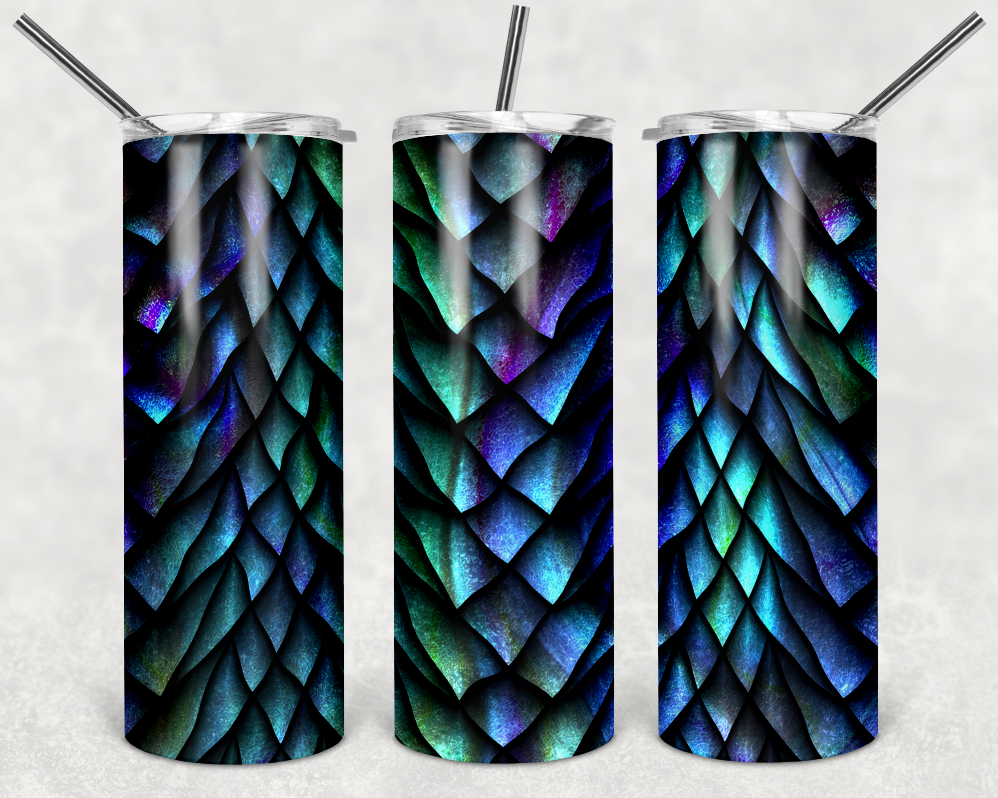 Dragon Scales 1 20oz Tumbler