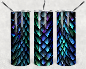 Dragon Scales 1 20oz Tumbler