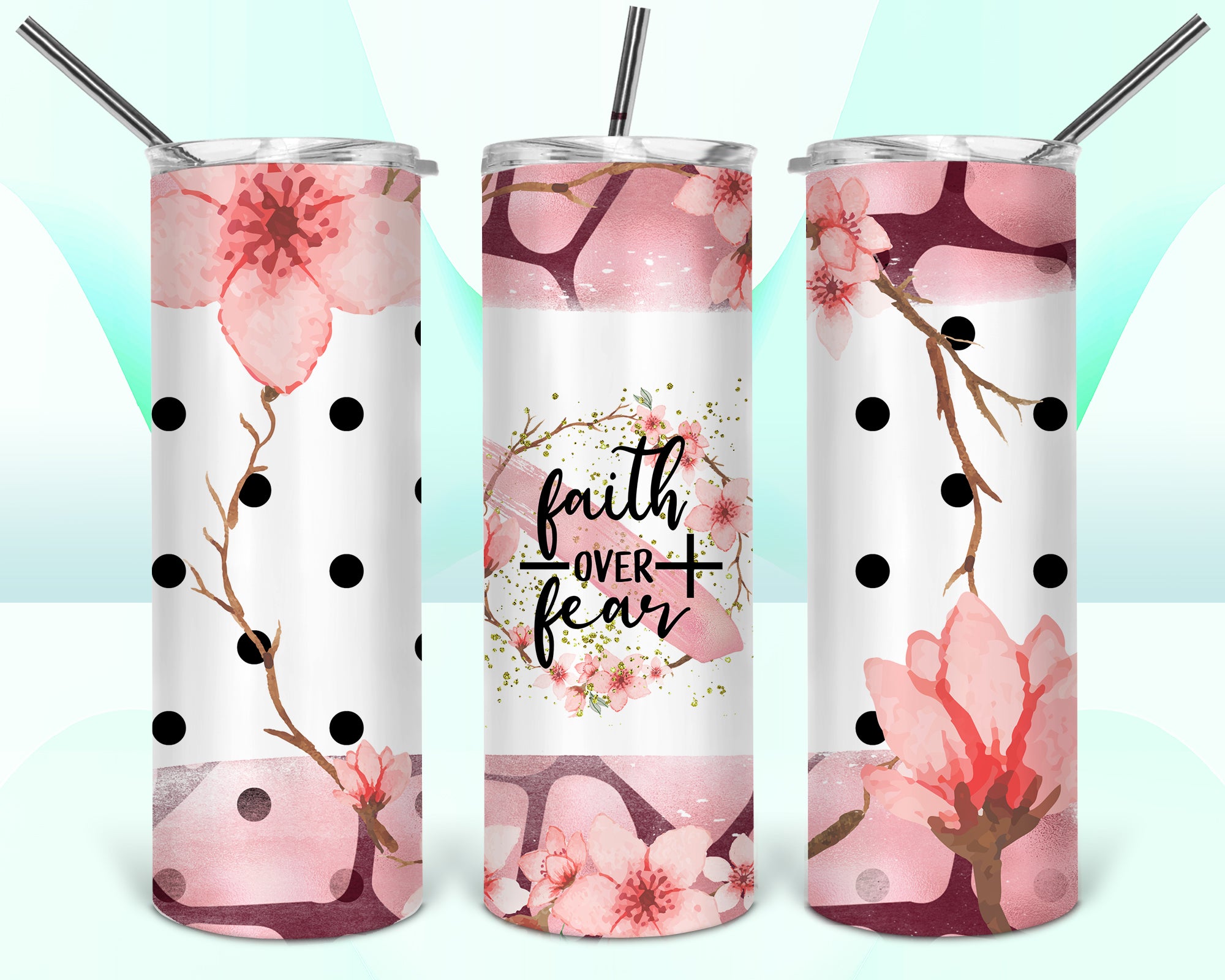 Faith Over Fear 20oz Tumbler