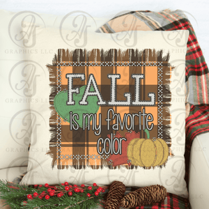 Fall Is My Favorite Color Pillow