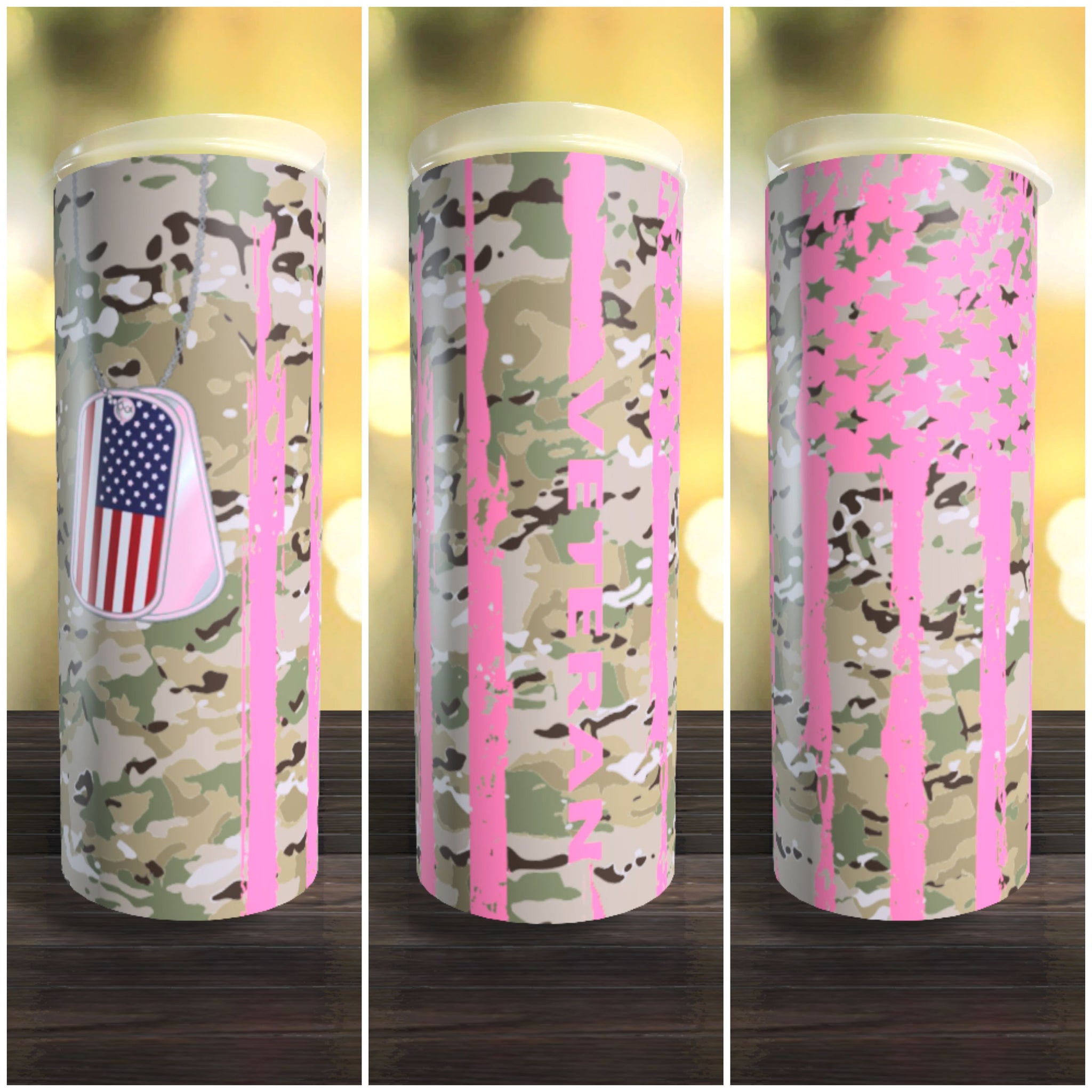 Female Veteran Tumbler