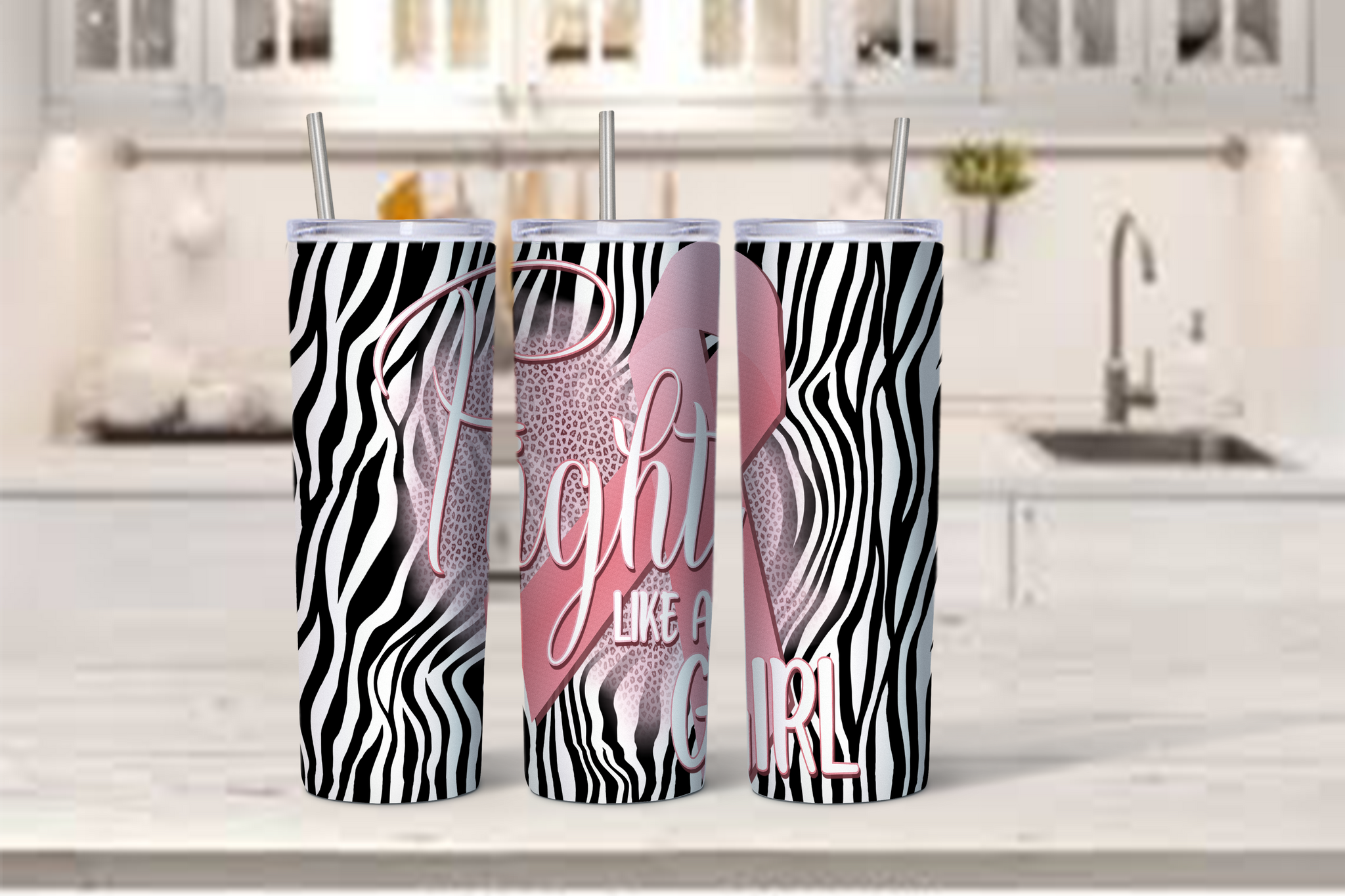 Fight Like A Girl 20oz Tumbler