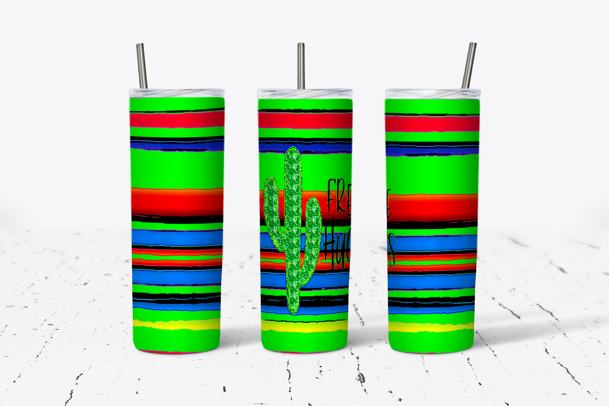 Free Hugs Cactus 20oz Tumbler