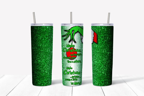Grinch Maybe Christmas 20oz Tumbler