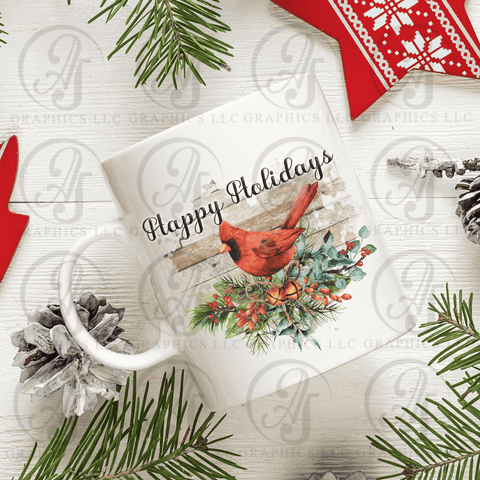 Happy Holidays Coffee Mug