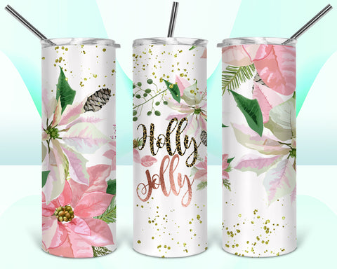 Holly Jolly 20oz Tumbler
