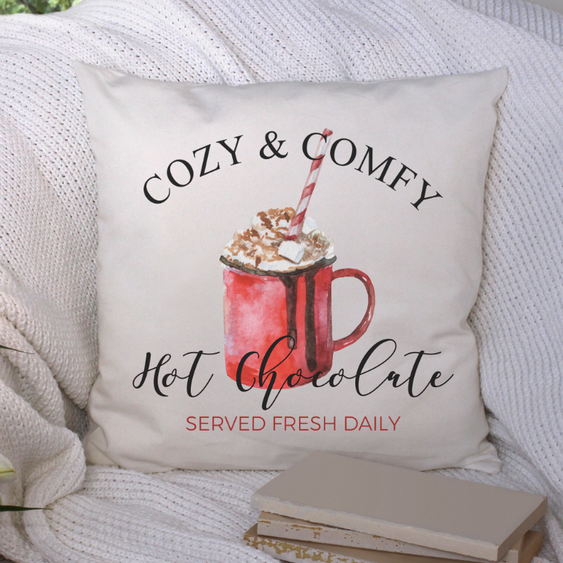 Hot Chocolate Pillow