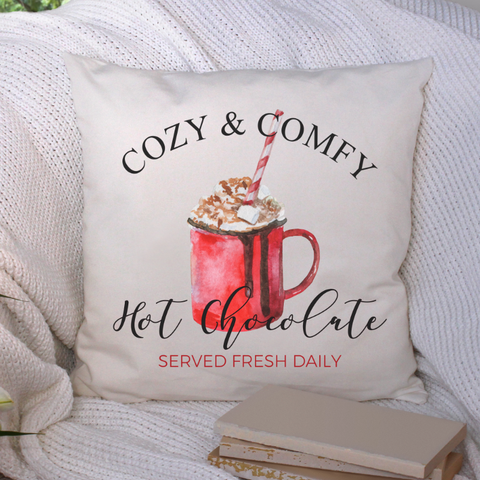 Hot Chocolate Pillow