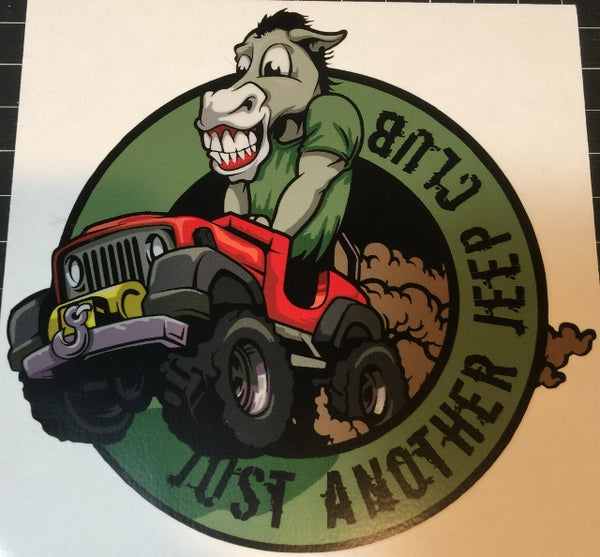 Just Another Jeep Club Decal