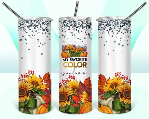 My Favorite Color Is Autumn 20oz Tumbler