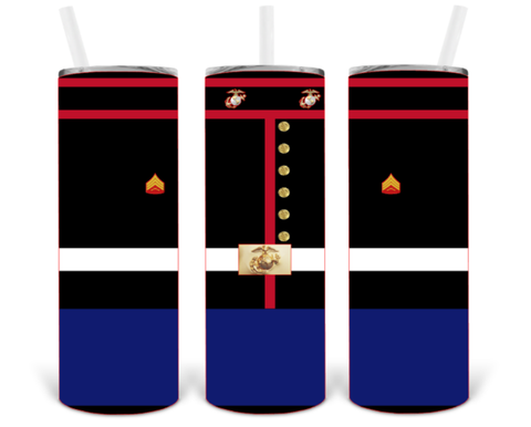Marine Uniform Tumbler