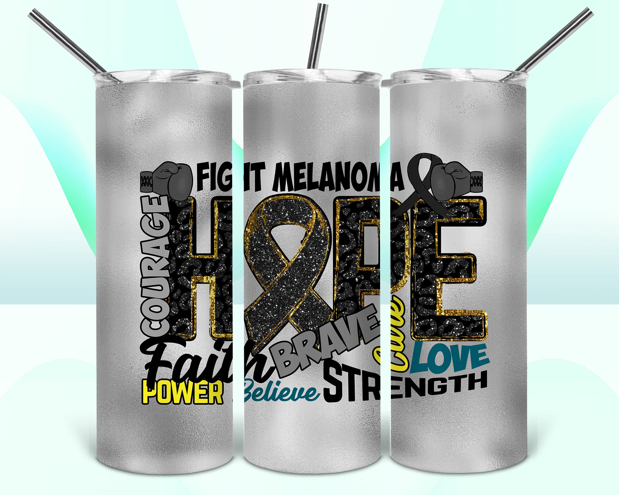 Melanoma Awareness 20oz Tumbler