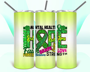 Mental Health Awareness 20oz Tumbler