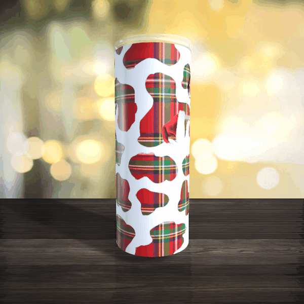 Merry Christmas Cow 1 20oz Tumbler