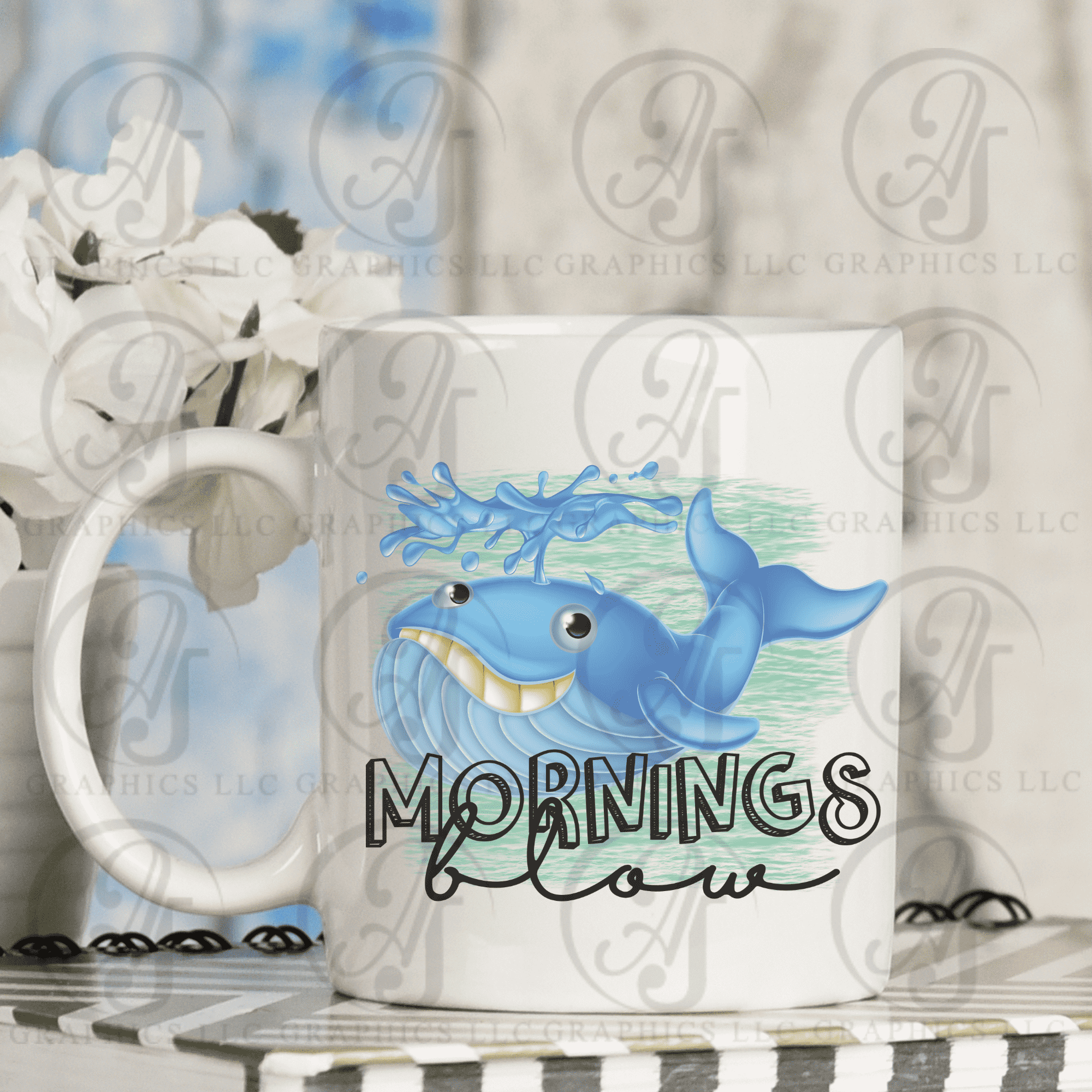 Mornings Blow Coffee Mug